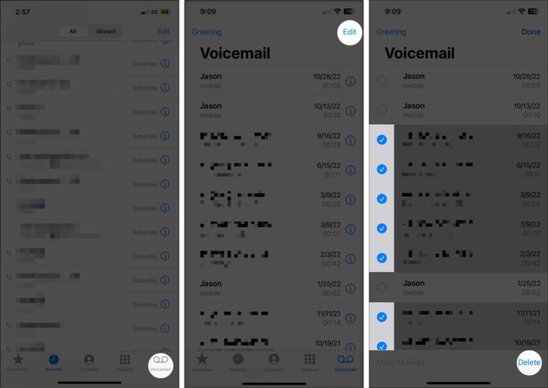 How to delete voicemails on iPhone iGeeksBlog