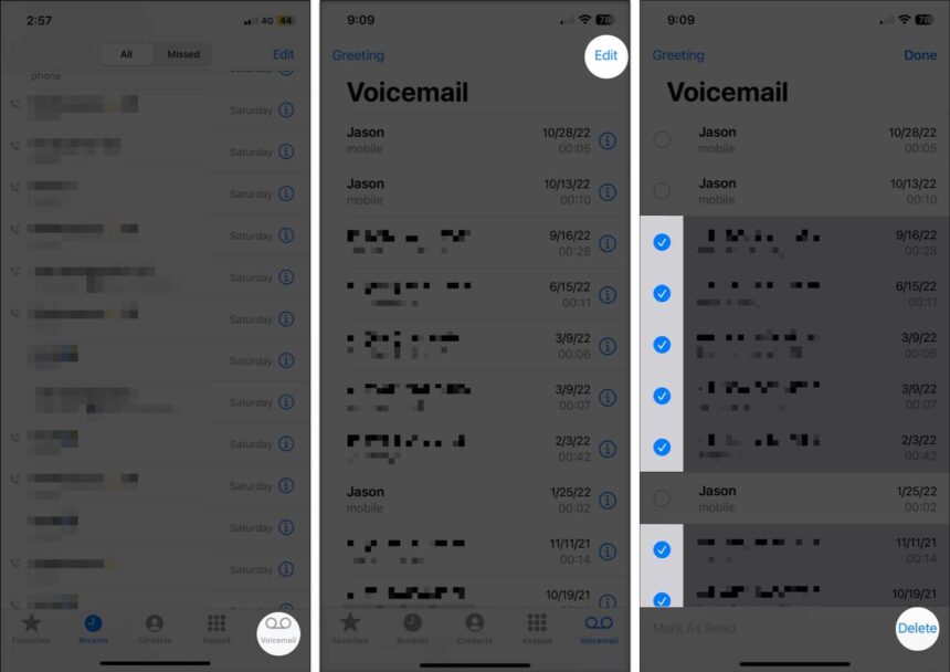 How to delete voicemails on iPhone iGeeksBlog