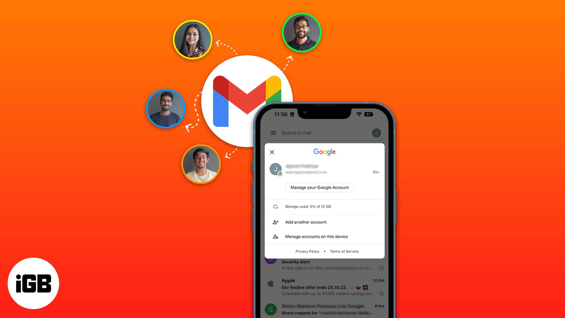 How to add multiple Gmail accounts on iPhone and iPad iGeeksBlog Multiple gmail accounts on iphone ipad