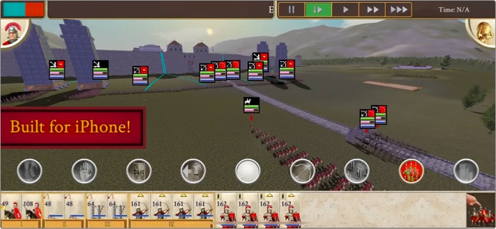 ROME  Total War best strategy game for iPhone