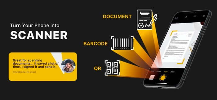 Scanner unlimited iphone app screenshot Scanner Unlimited iPhone App Screenshot