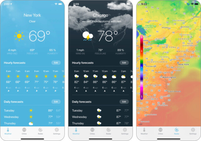My Hurricane Tracker  Alerts app for iPhone