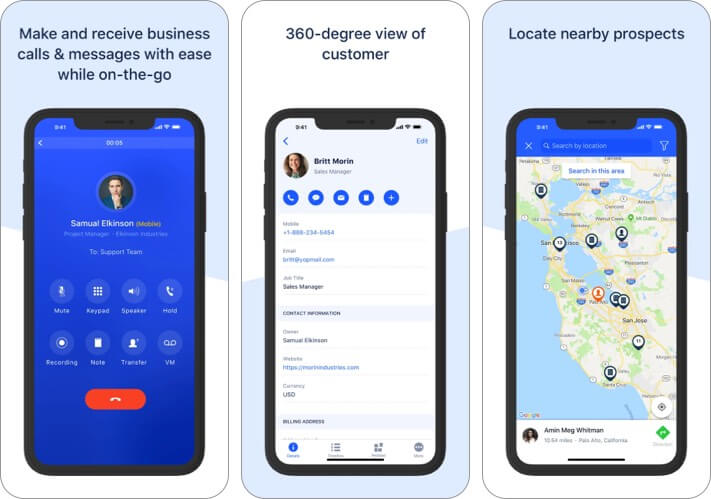 Salesmate  Sales CRM iPhone and iPad App Screenshot
