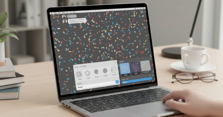 How to Send Messages with Effects on Mac