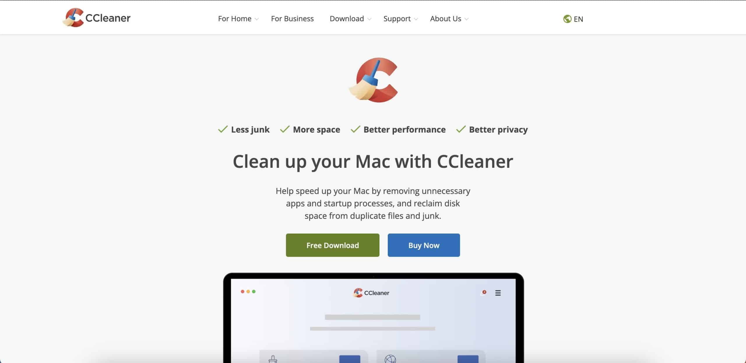 CCleaner software for Mac