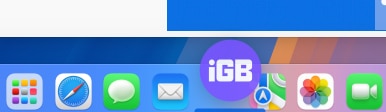 Dragging and dropping a web app on a Mac Dock