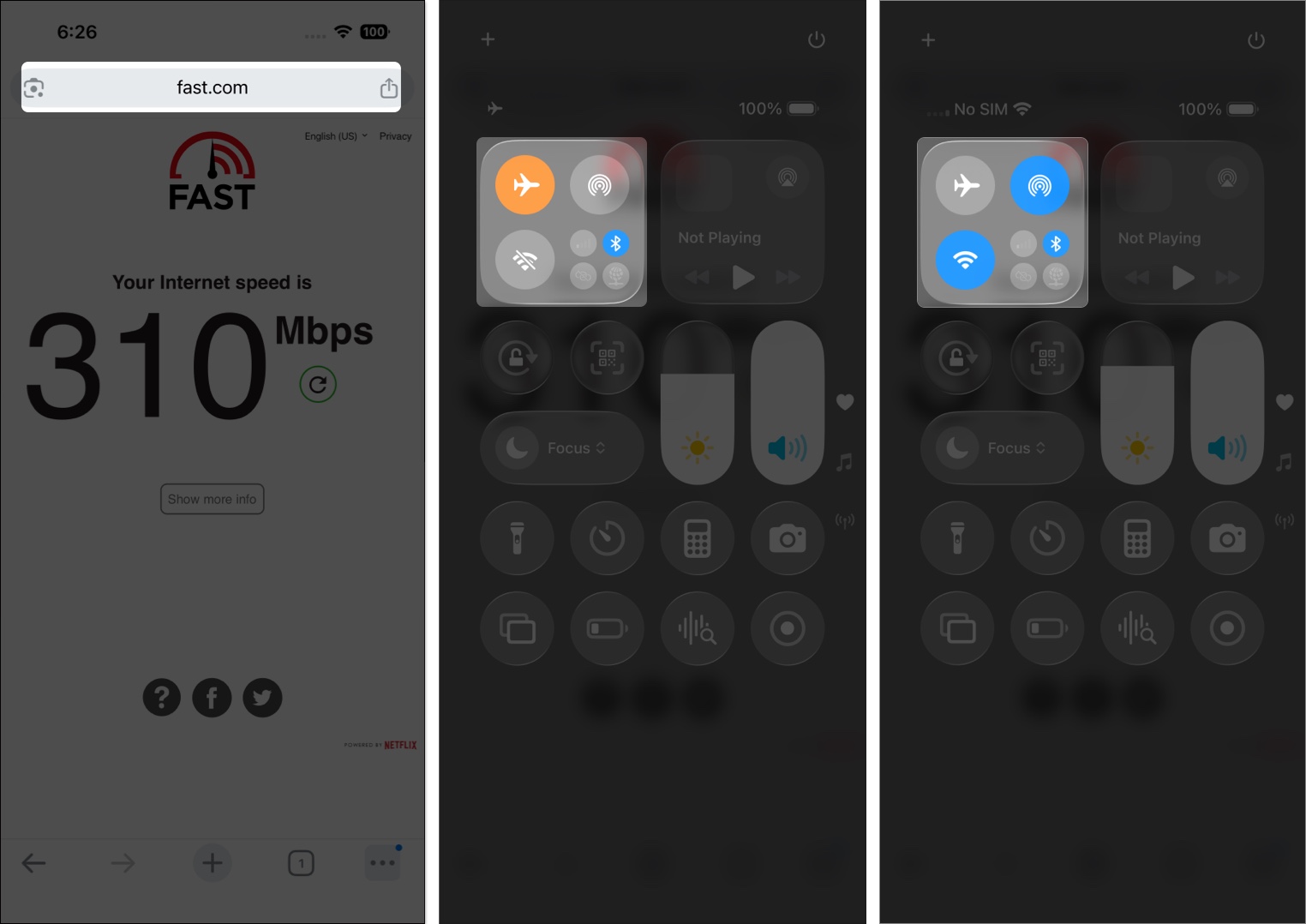 Check your internet speed and stability