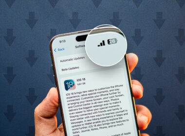 How to install iOS 18 using mobile data