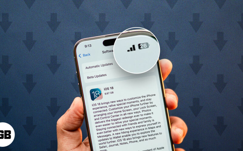 Hur man laddar ner iOS 18.5 med mobildata Hur man laddar ner iOS 18.5 med mobildata
