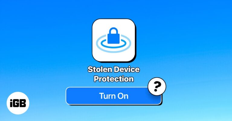 How to turn on or off stolen device protection on iphone