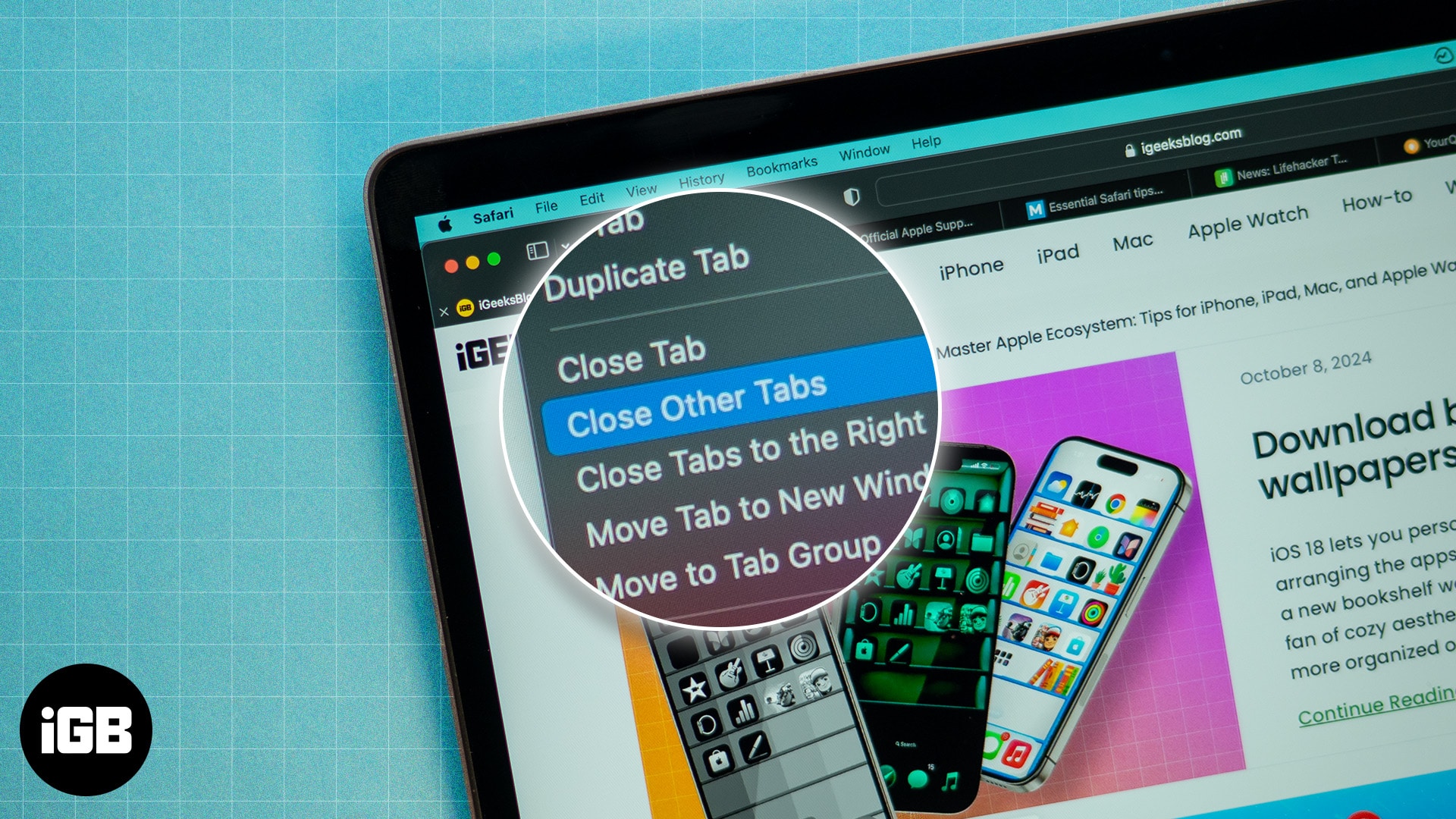 How to close all Safari tabs except the current one on Mac How to close all safari tabs on Mac