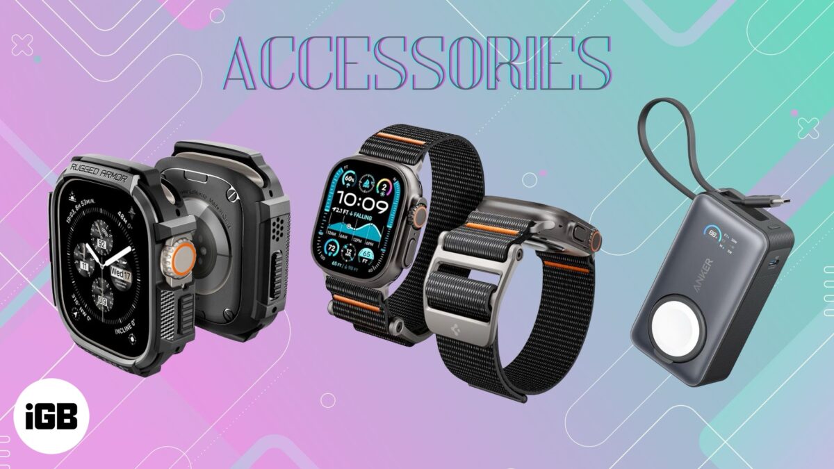 Best accessories for the apple watch ultra