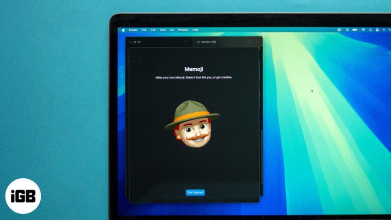 How to create Memoji on Mac.