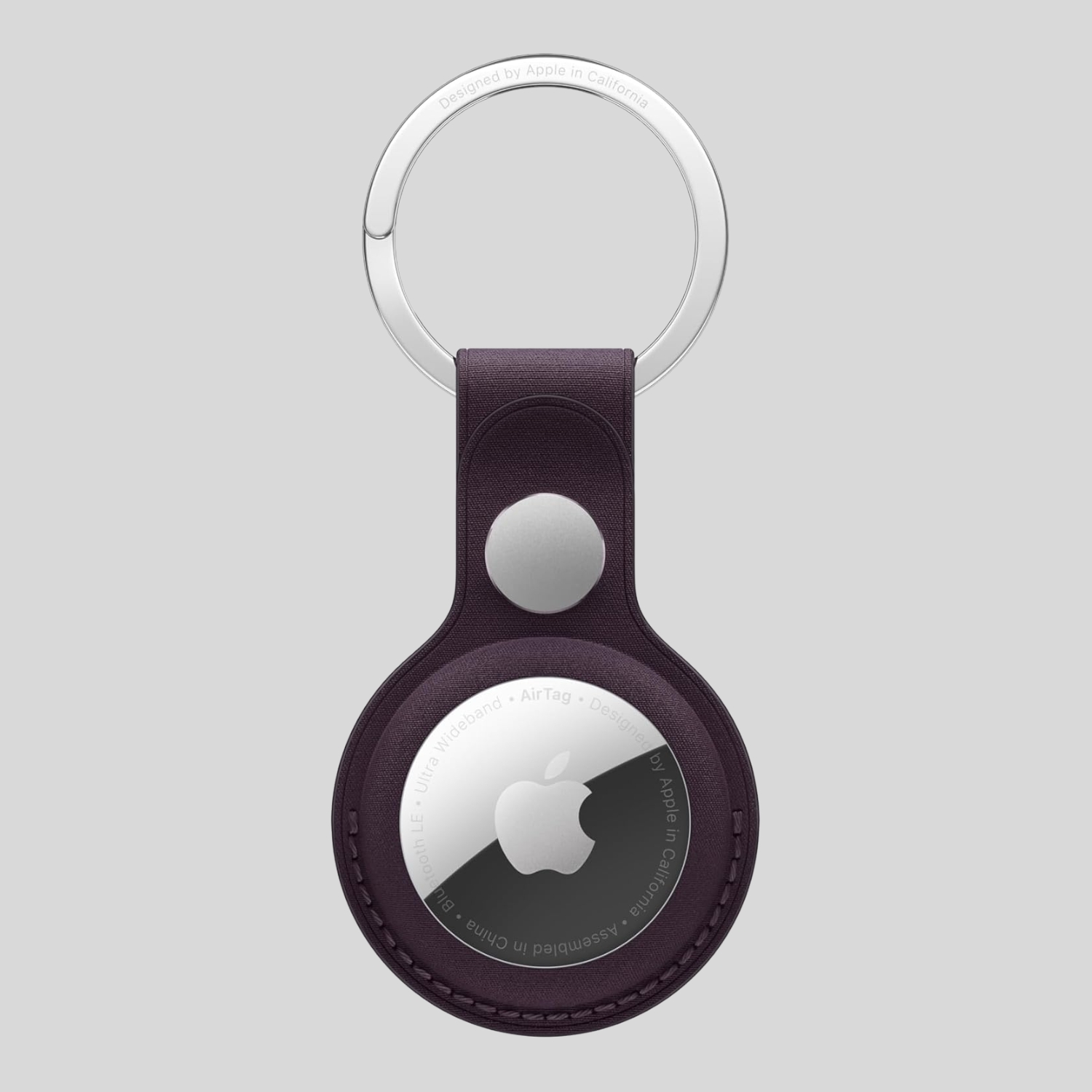 Apple airtag finewoven key ring