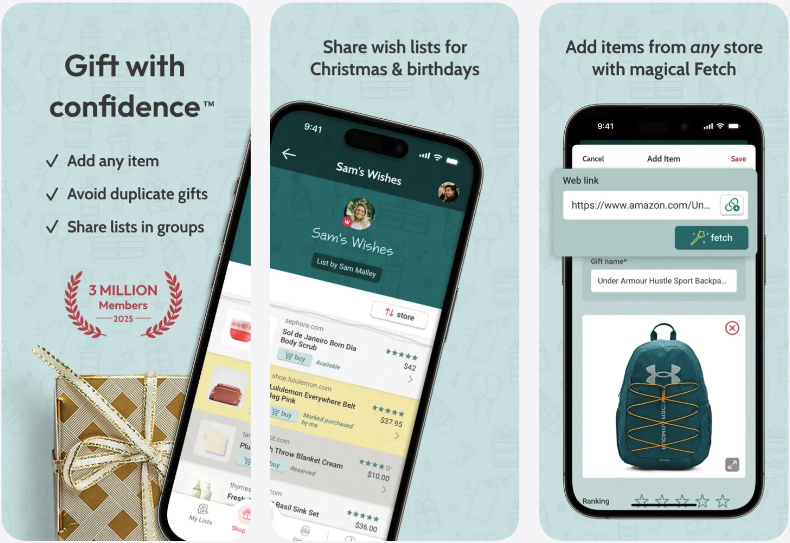 Giftster: Wish List Registry
