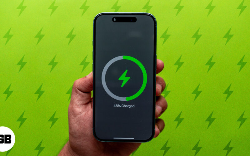 Fast charging an iPhone