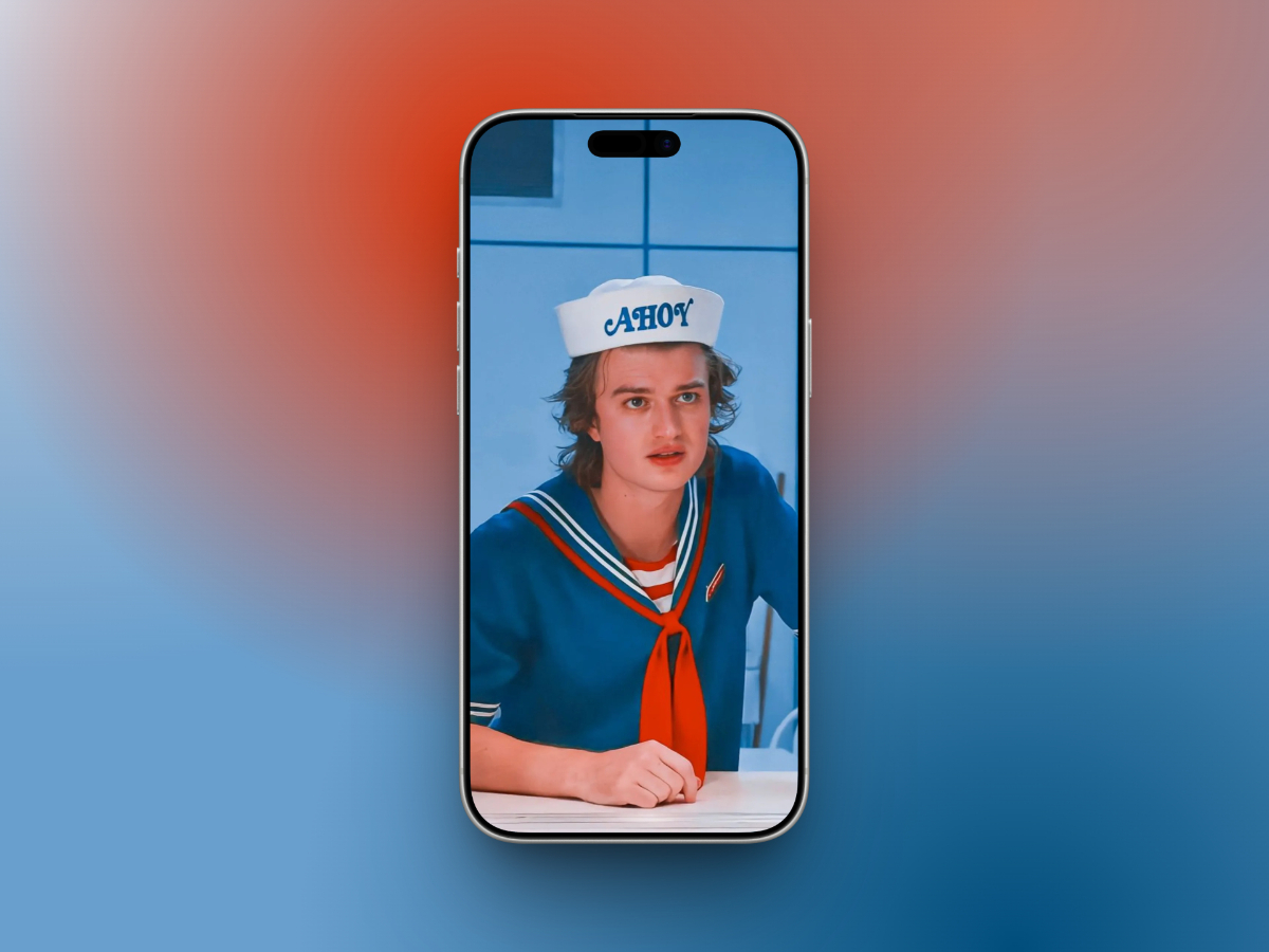 Steve in Scoops Ahoy Parlor