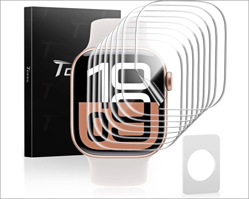 TOCOL Ultra-thin TPU Flexible Soft Film Screen Protector for Apple Watch
