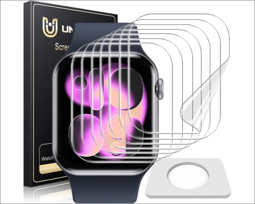 UniqueMe Flexible Film Screen Protector for Apple Watch