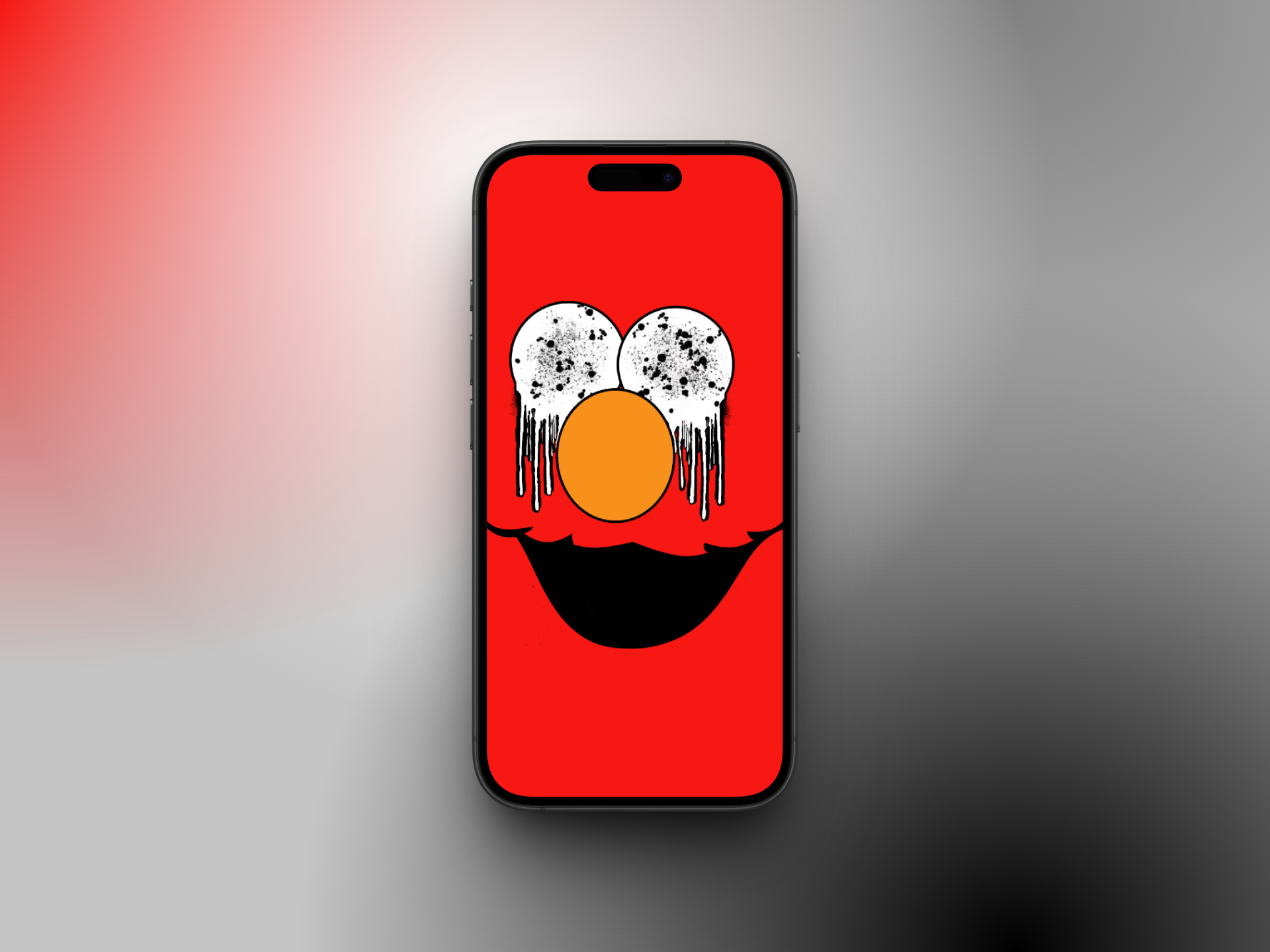 Drippy elmo wallpaper