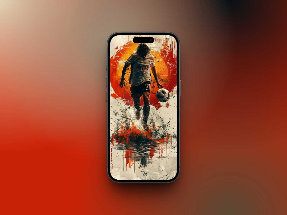 Drippy football wallpaper