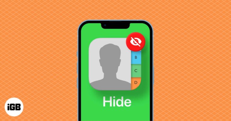How to Hide Contacts on iPhone