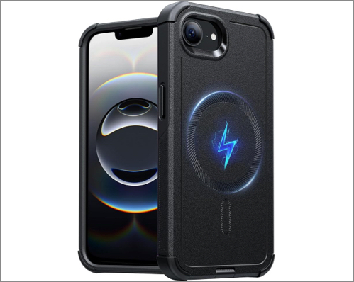 esr halolock cyber tough case for iPhone 16e