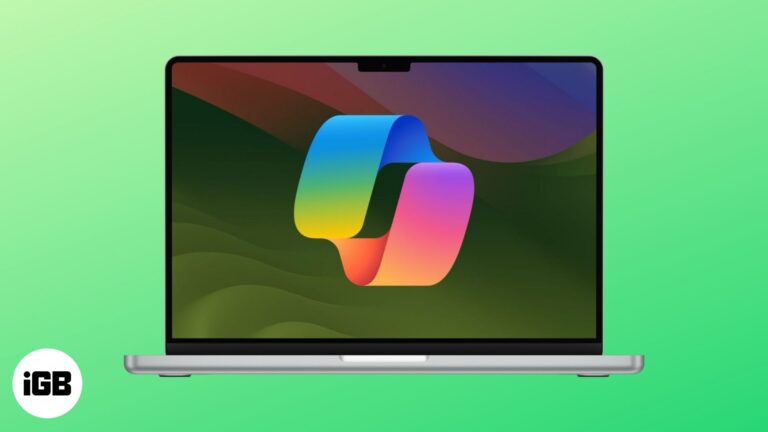 Microsoft Copilot on Mac.