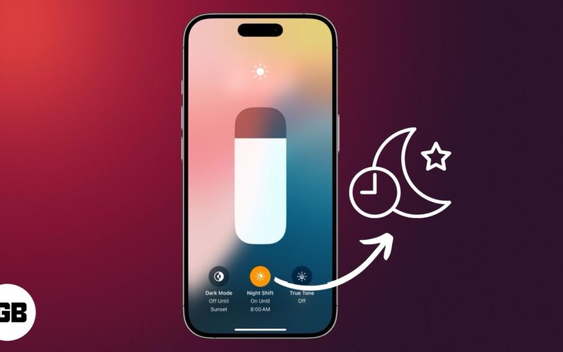 Daha iyi uyku ve daha az göz suşu için iPhone'da gece vardiyası nasıl kullanılır İPhone'da gece vardiyası nasıl kullanılır