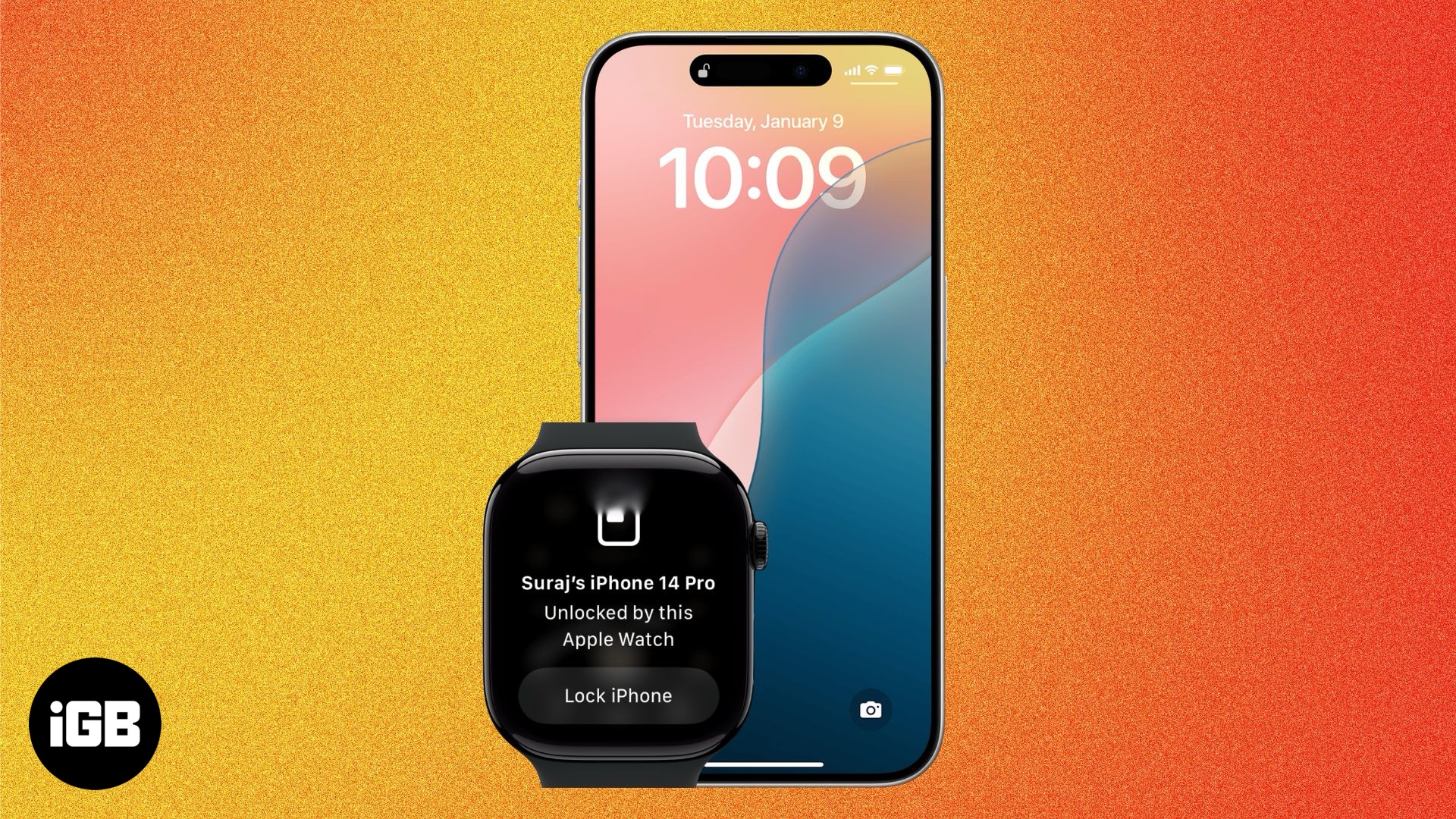 Unlock an iPhone with an Apple Watch