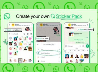 WhatsApp now lets you create and share your own sticker packs.