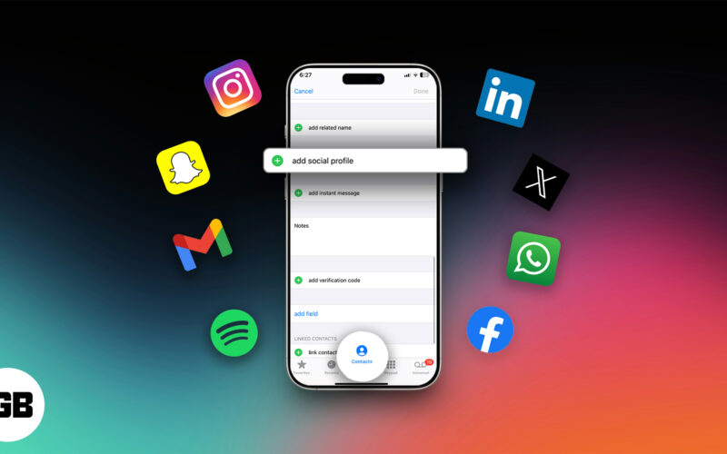 Hur man lägger till sociala medieprofiler till iPhone -kontakter (och varför du borde) Hur man lägger till sociala medieprofiler till iPhone -kontakter (och varför du borde)