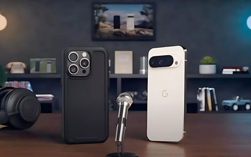 Google Mocks iPhone 17 Design Leaks in Pixel 9 Pro Ad