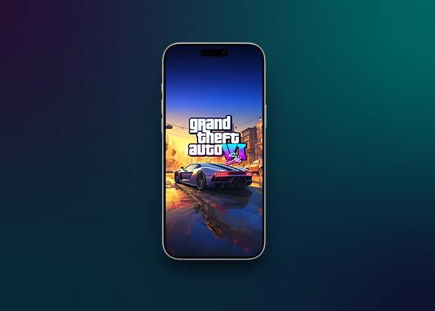 GTA 6 city road wallpaper