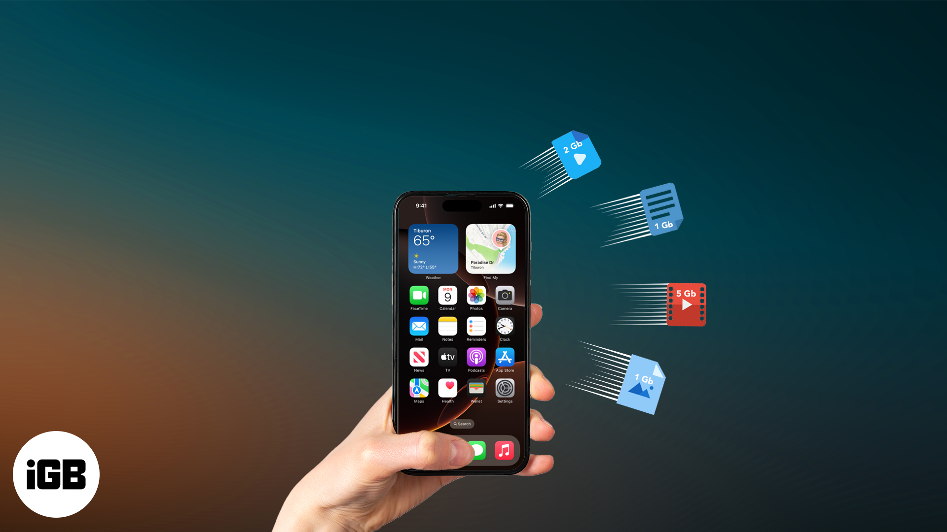 How to send a large video from iPhone