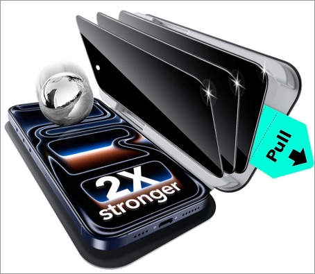 Esr privacy screen protector for iphone 17 pro max