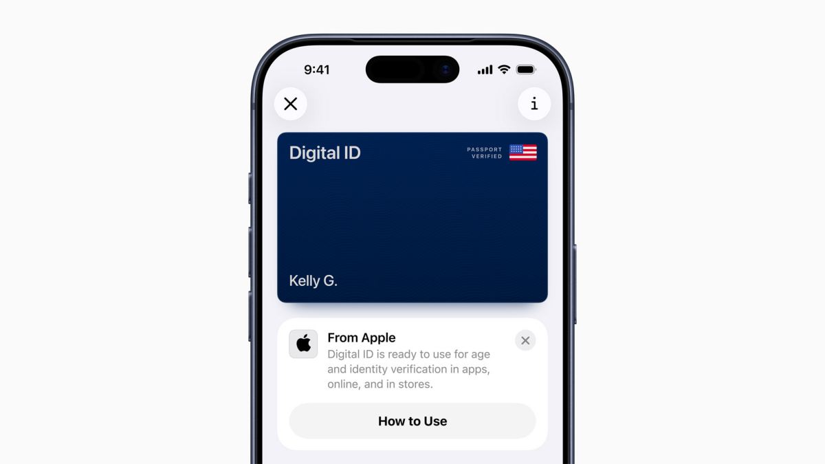 Apple wallet digital id