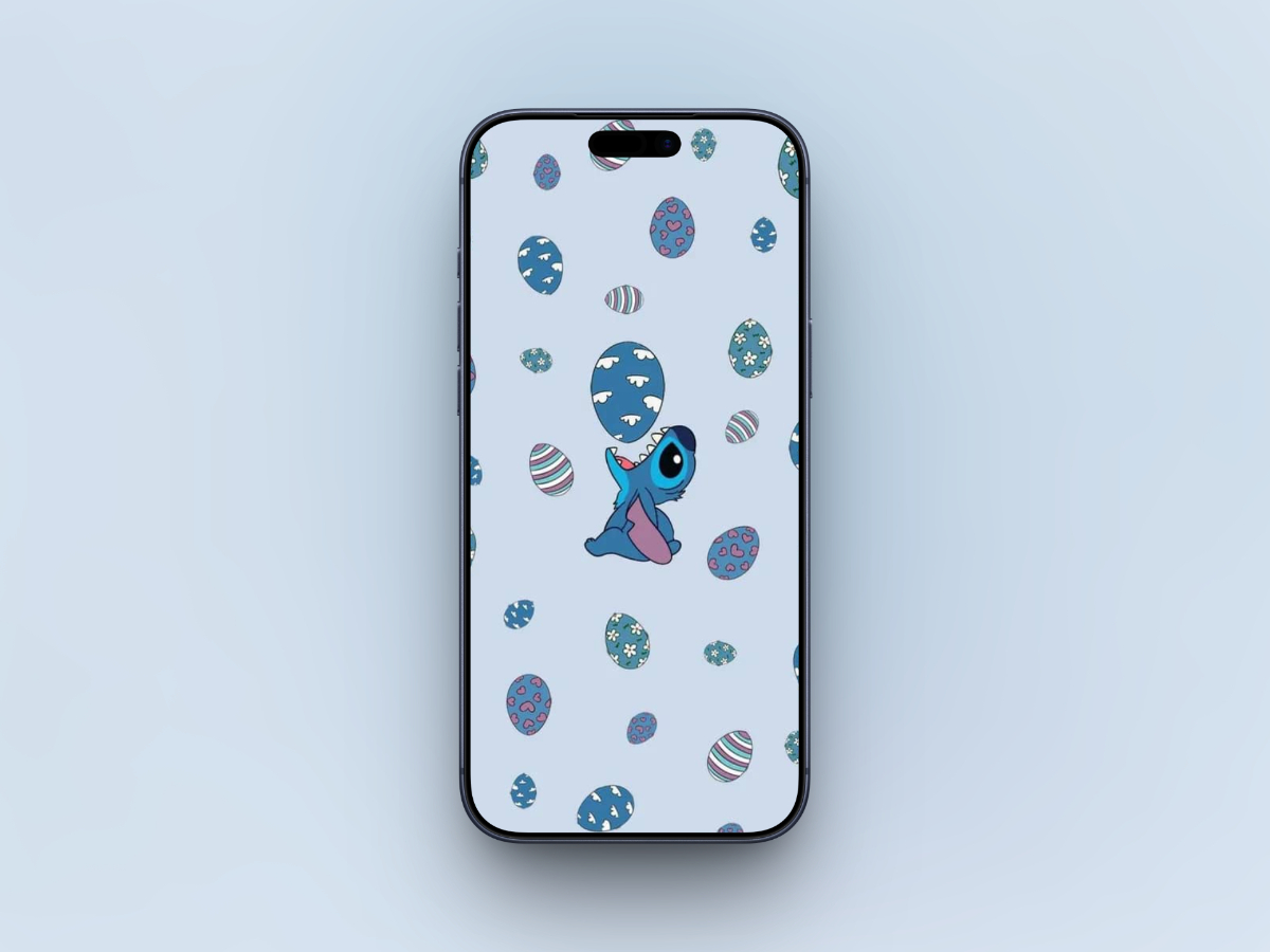 Easter egg stitch wallpaper