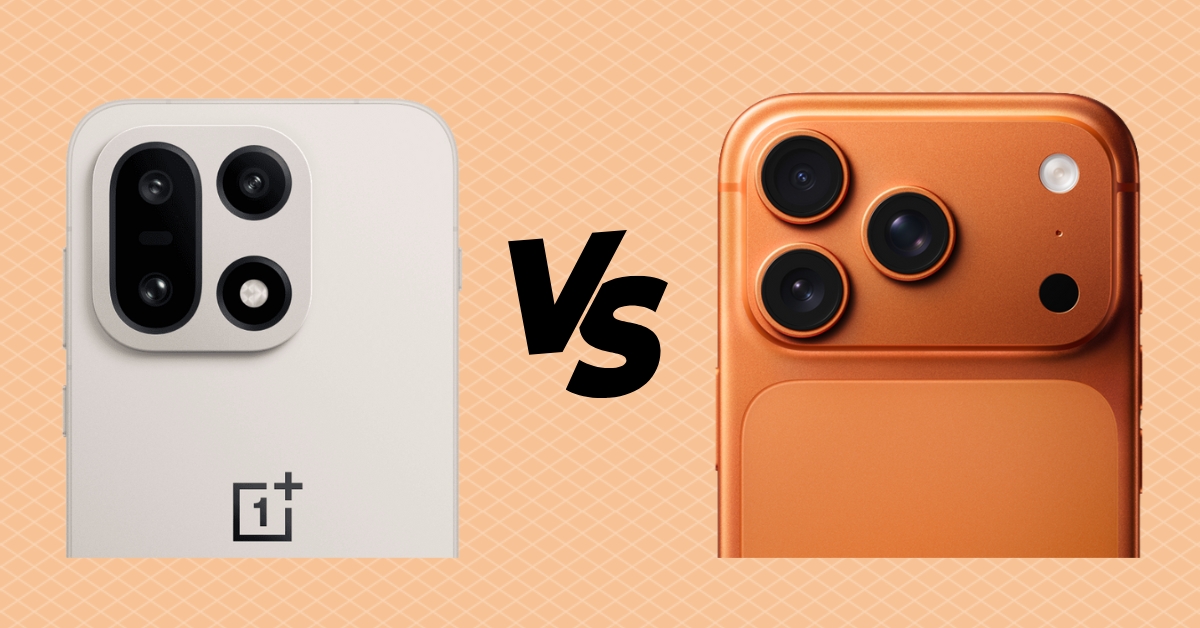 Oneplus 15 vs iphone 17 pro camera comparison