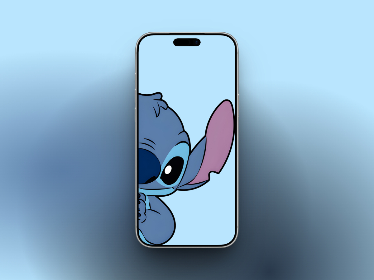 Peekaboo stitch wallpaper