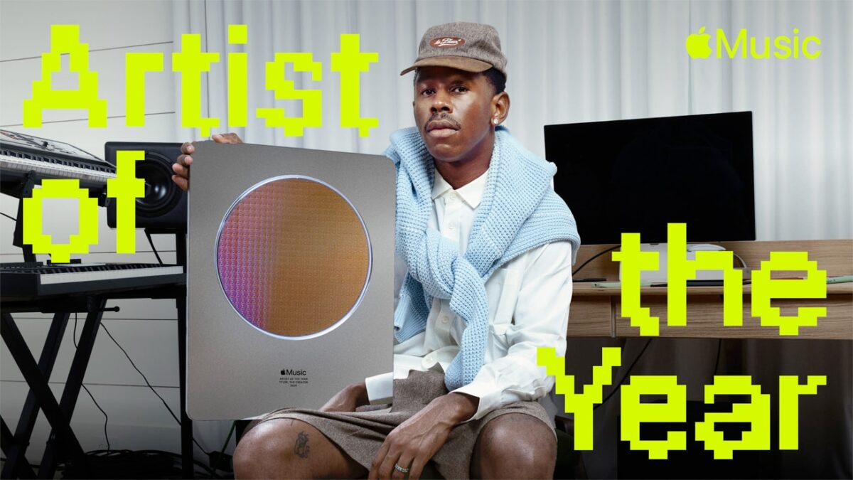 Tyler the creator is apple musics artist of the year for 2025