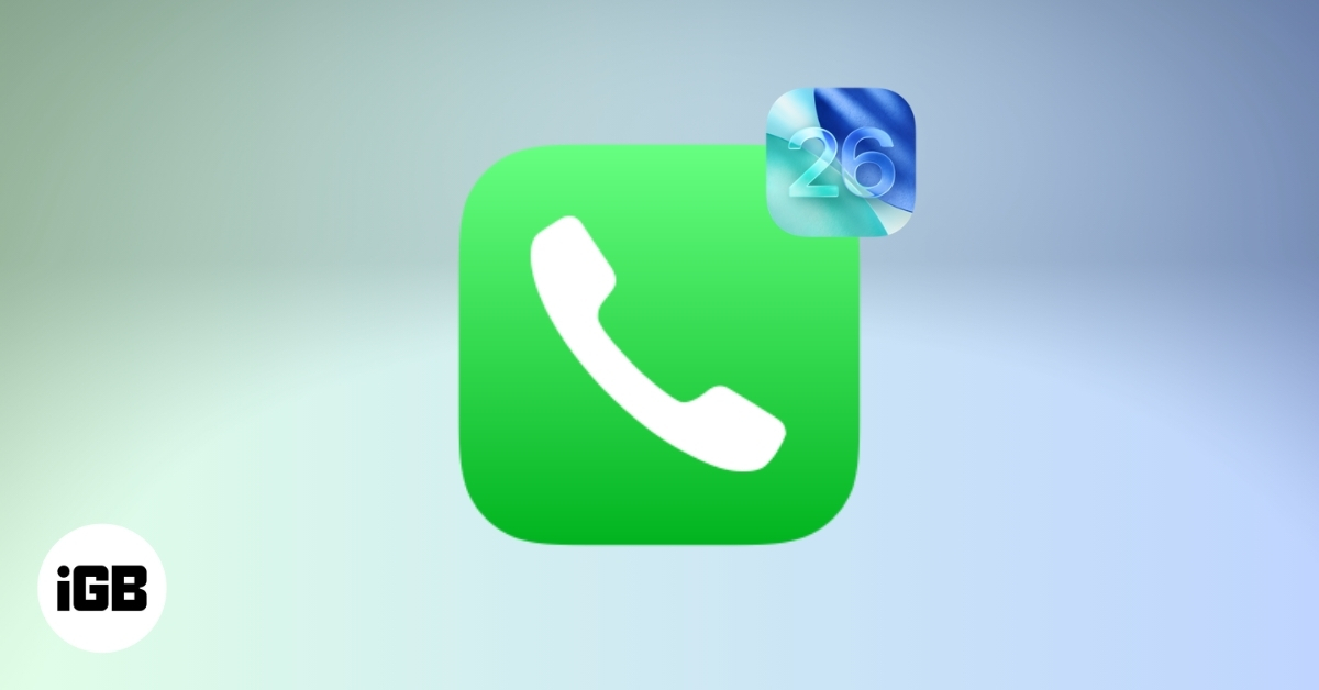 What's new in the phone app with ios 26