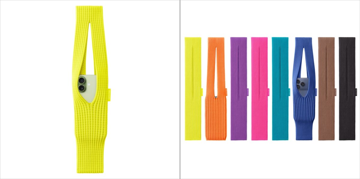 Iphone pocket by issey miyake   short   lemon