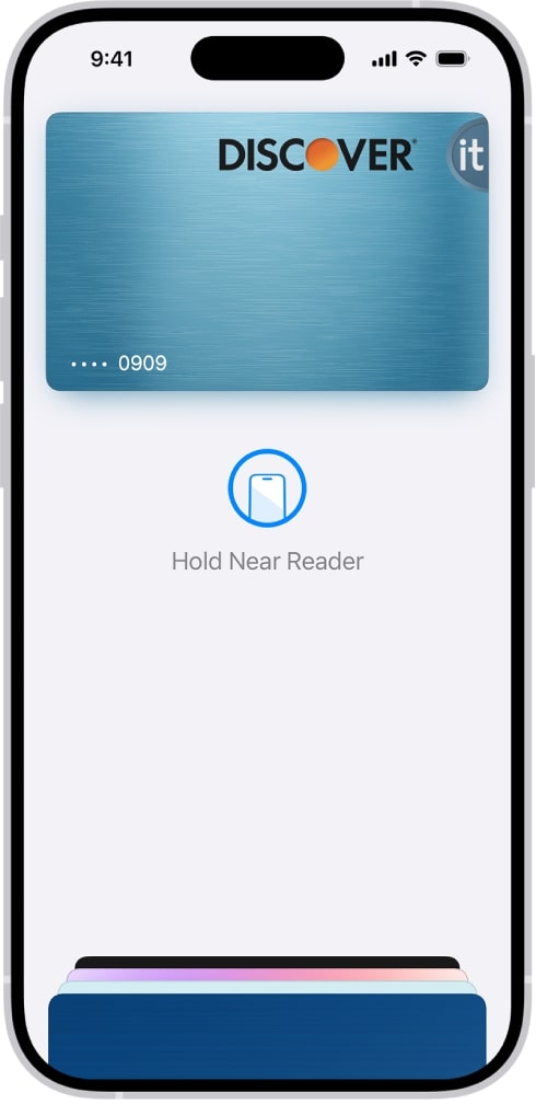 Apple Pay for contactless payments