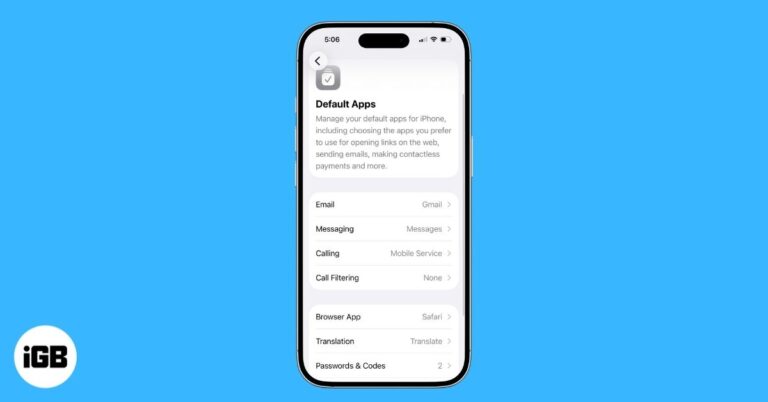 How to change default iphone apps