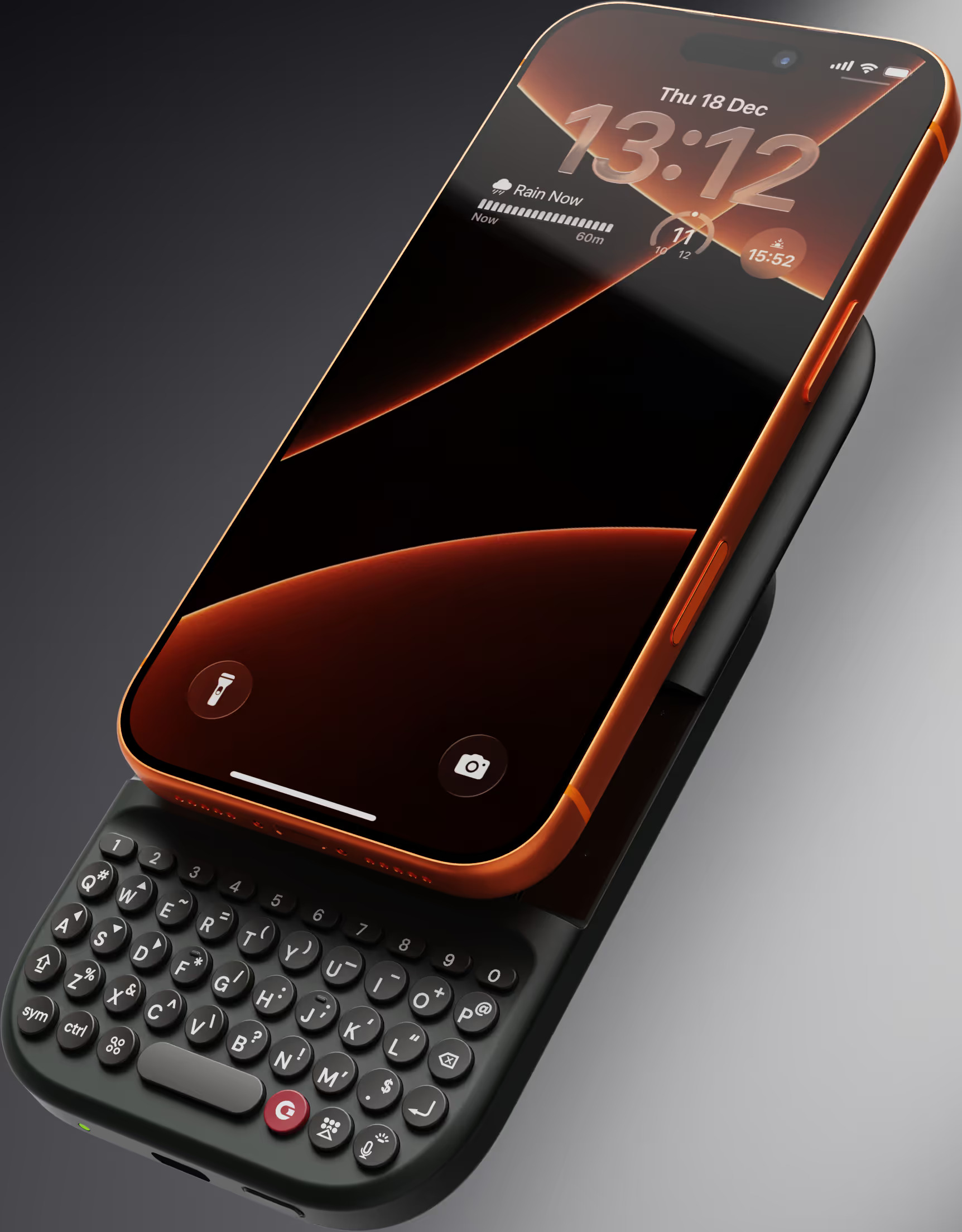 Clicks power keyboard