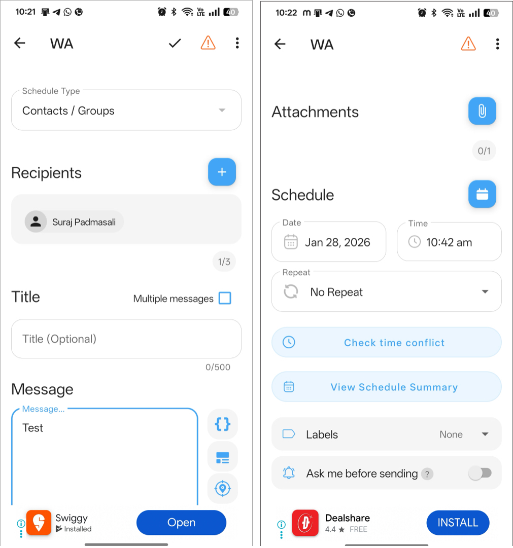 Set the Date and Time Save Your Setup.